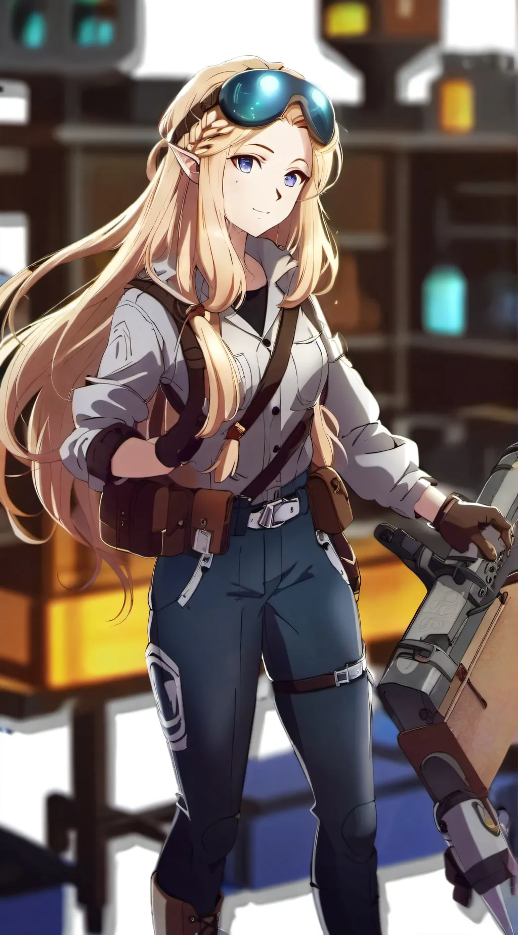 ai character: Elara background