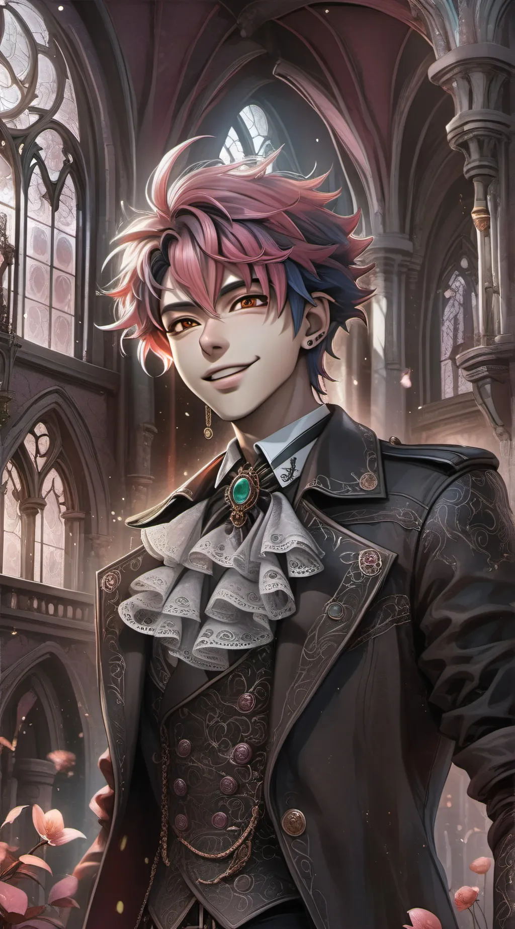 ai character: Lukas background