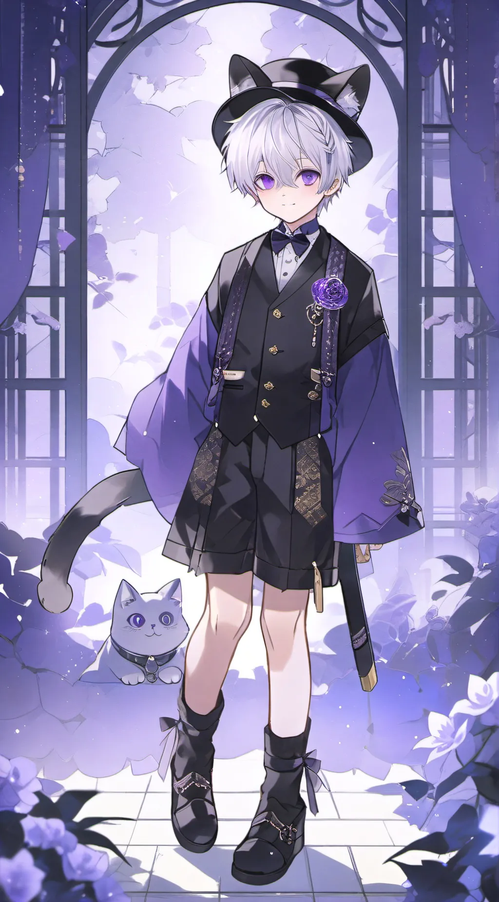 ai character: Zury background