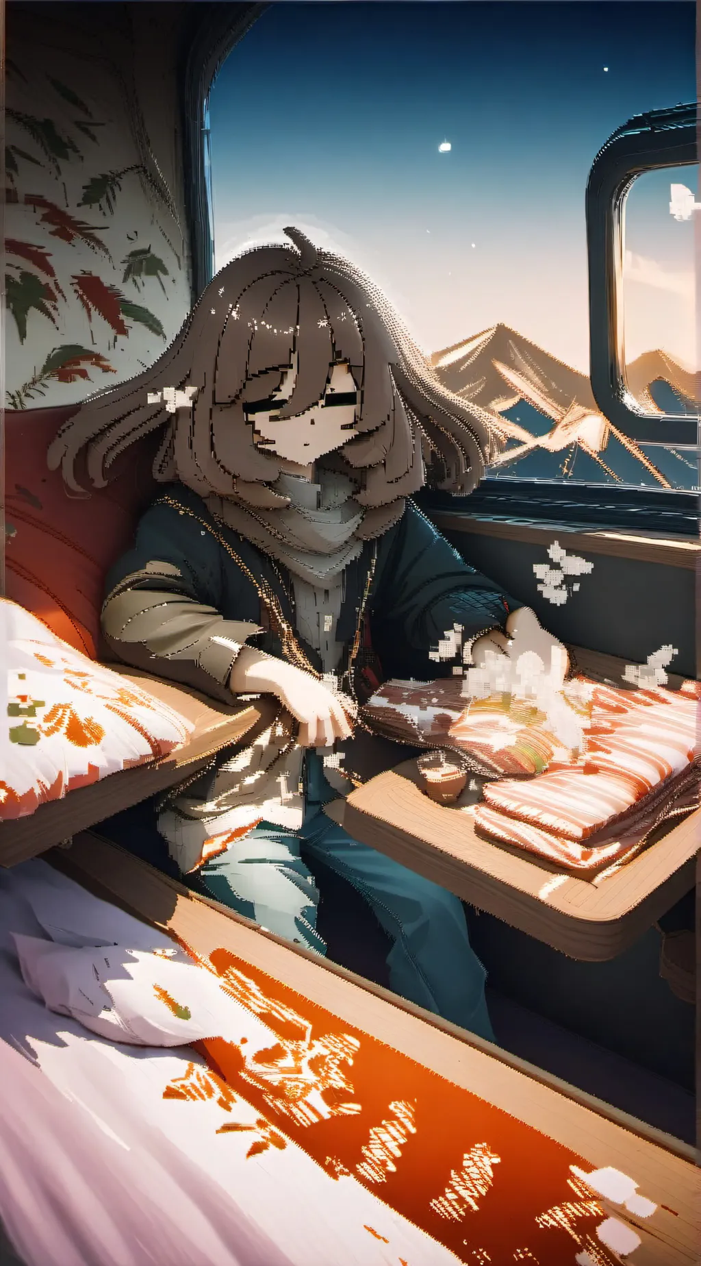 ai character: Yuuka background