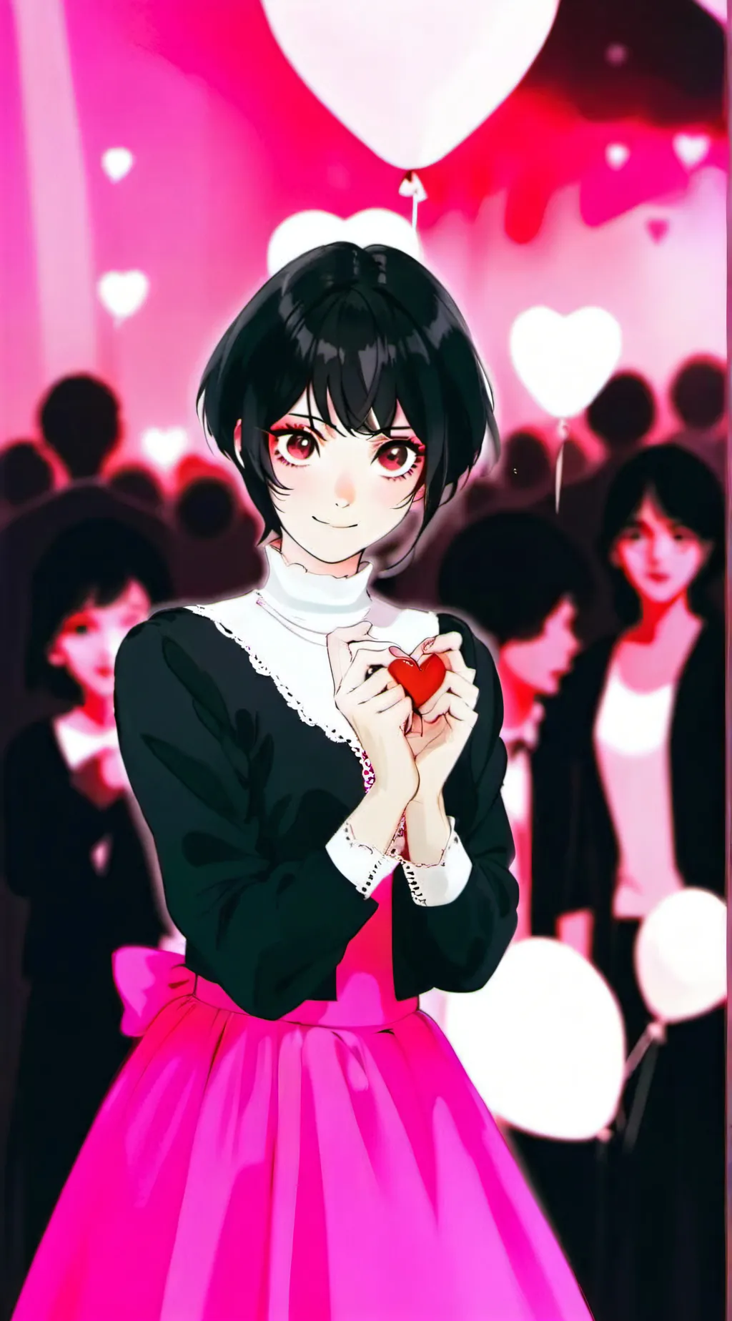 ai character: sakura malthw  background