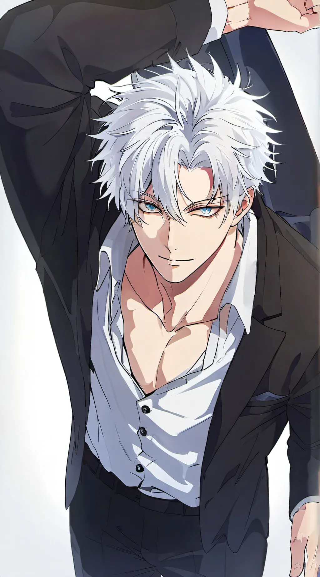 ai character: Gojo Satoru background