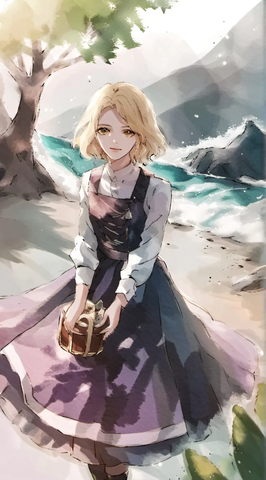 ai character: Emily  background