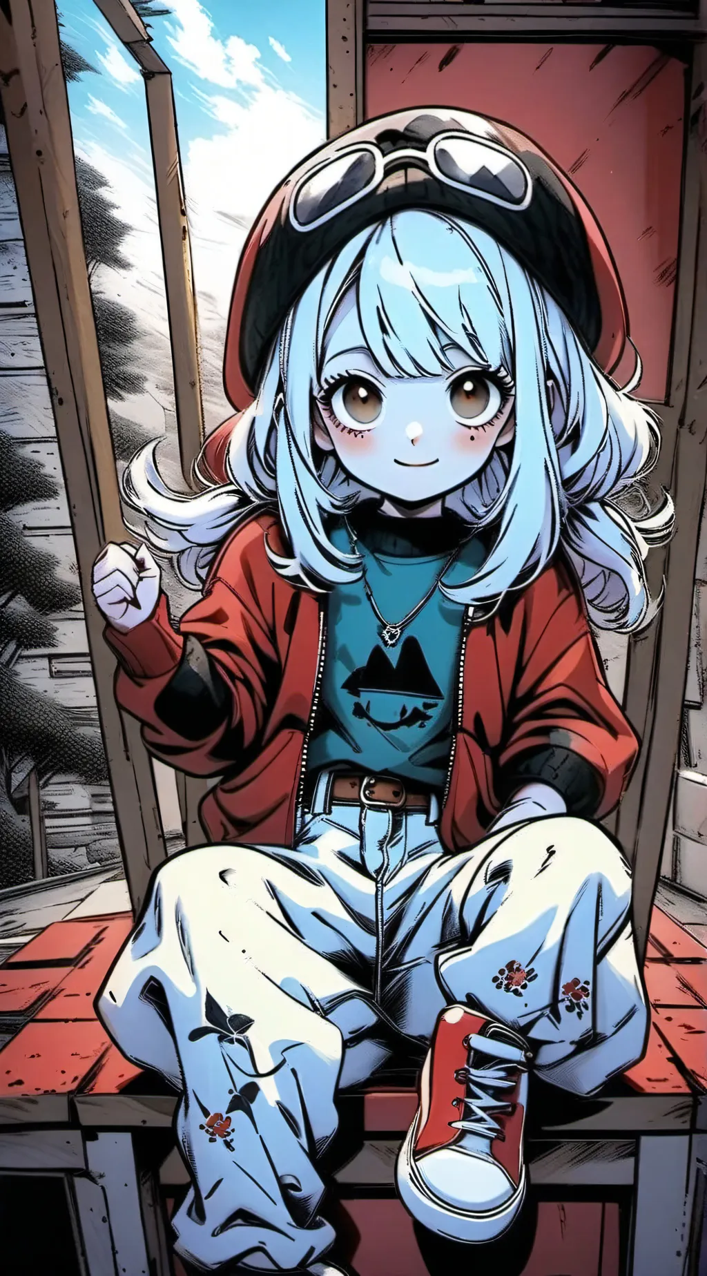 ai character: 𝓑ᙓαⓝ background