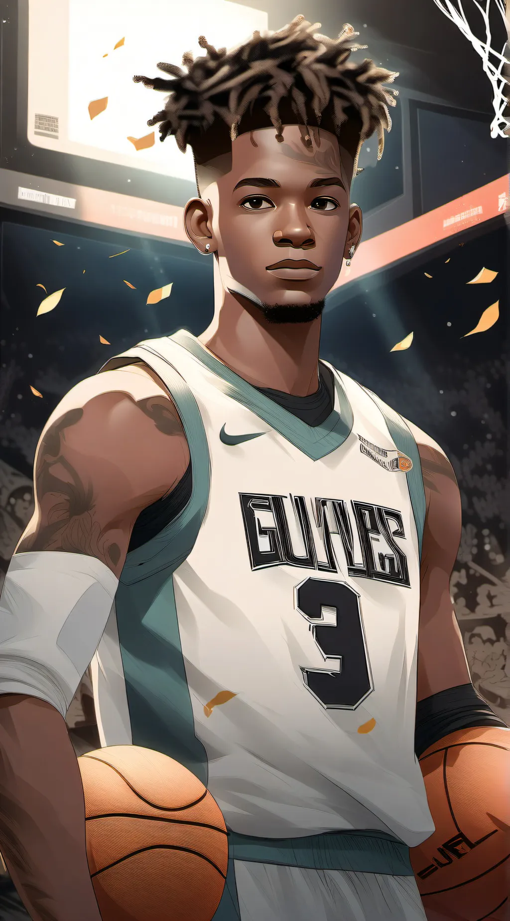 ai character: Bronny James background