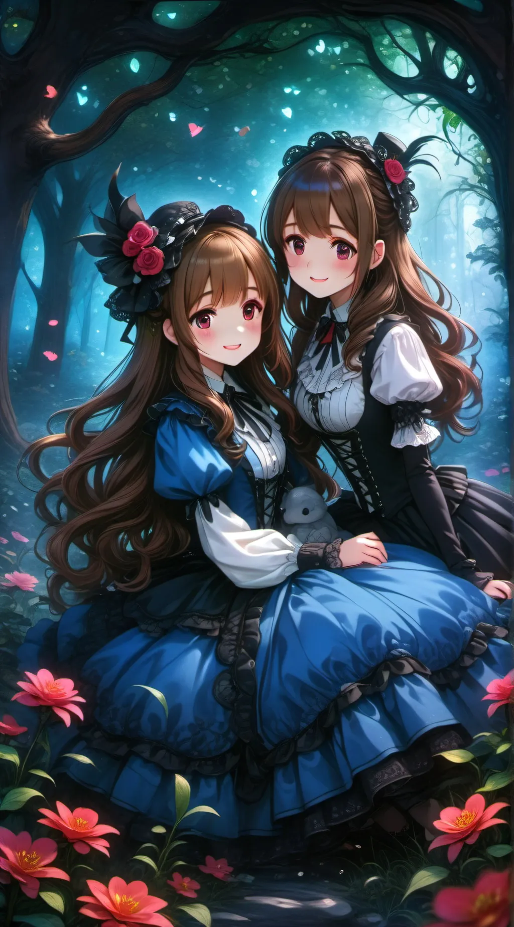 ai character: cousins background