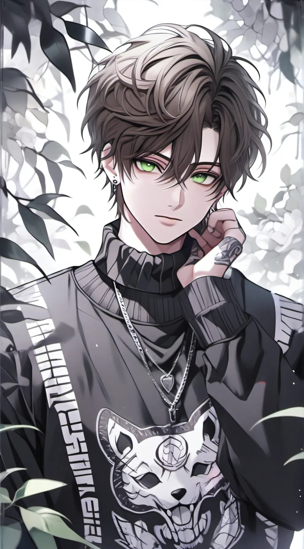 ai character: ^-°N O A H°-^ background