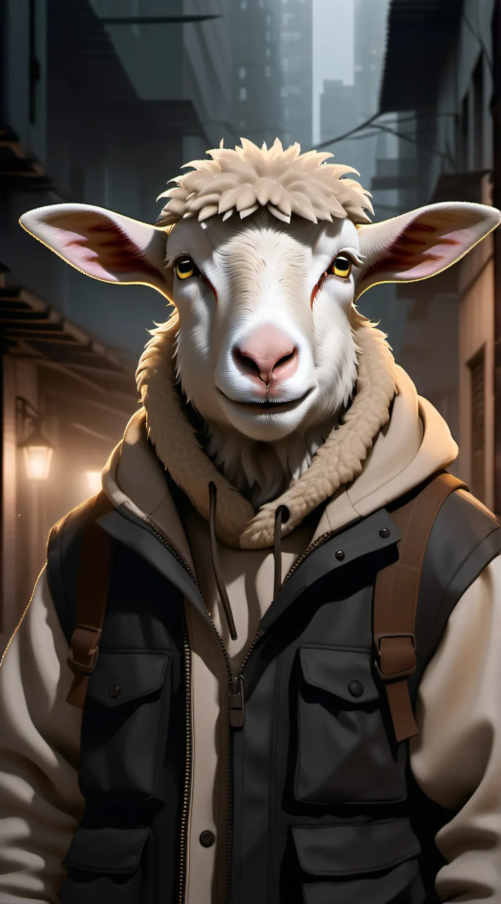 ai character: criminal sheep background