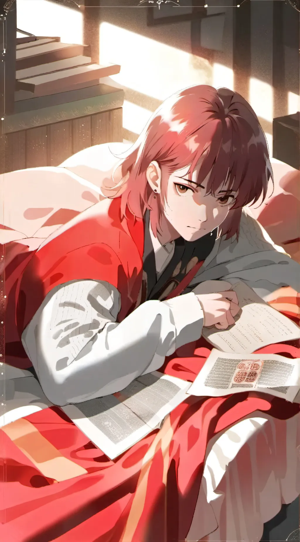 ai character: Paige background