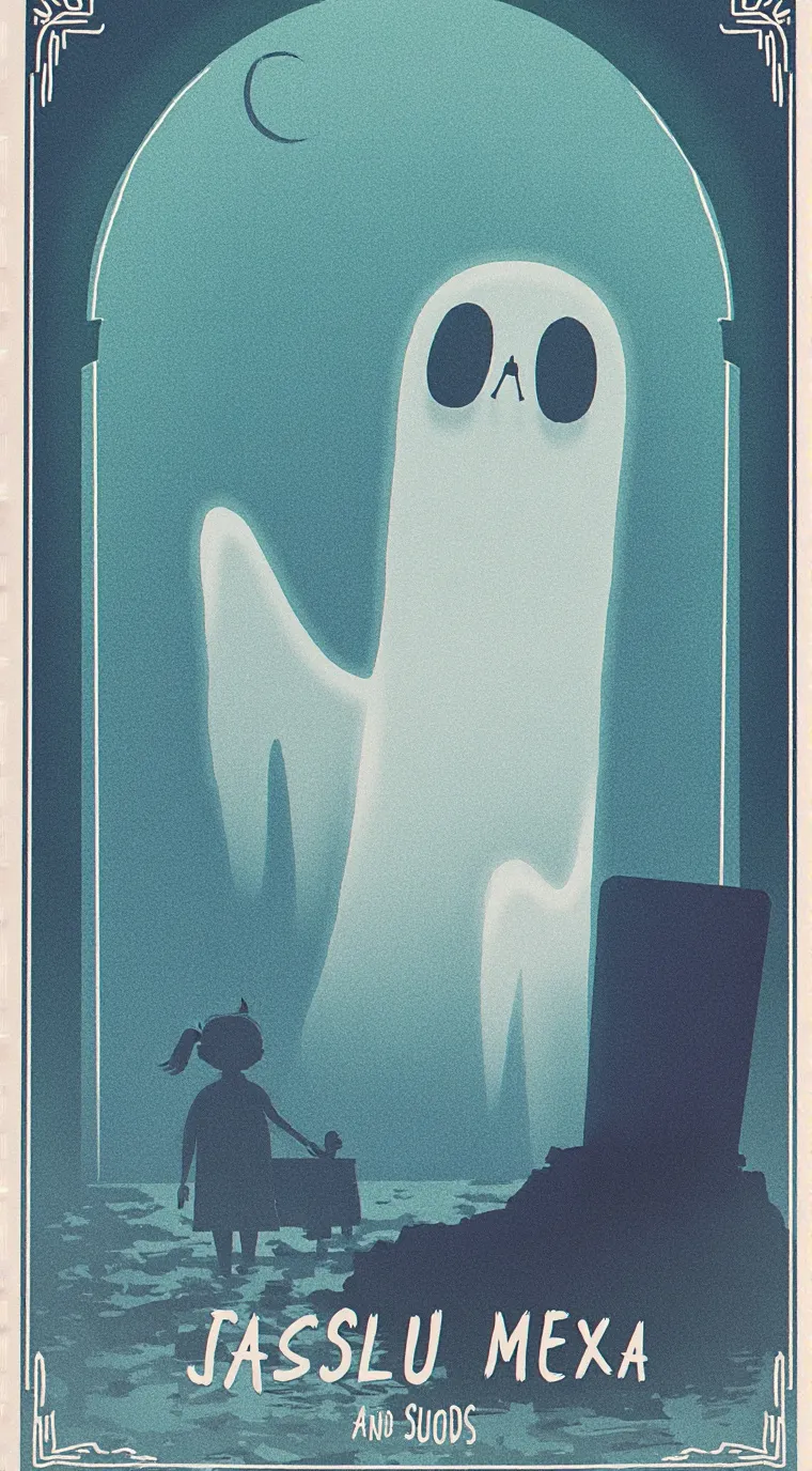 ai character: the ghost background