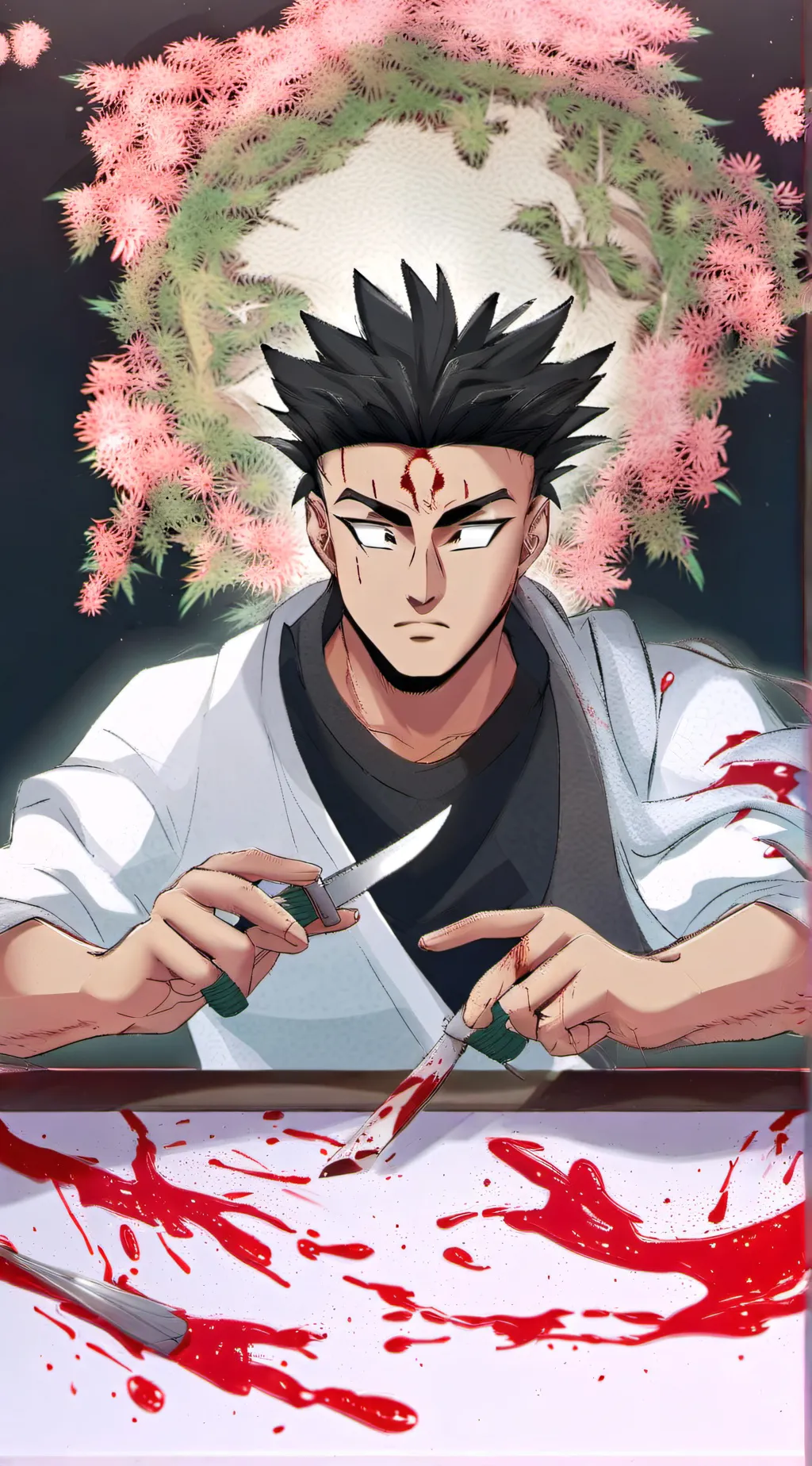 ai character: yandere Gyomei background