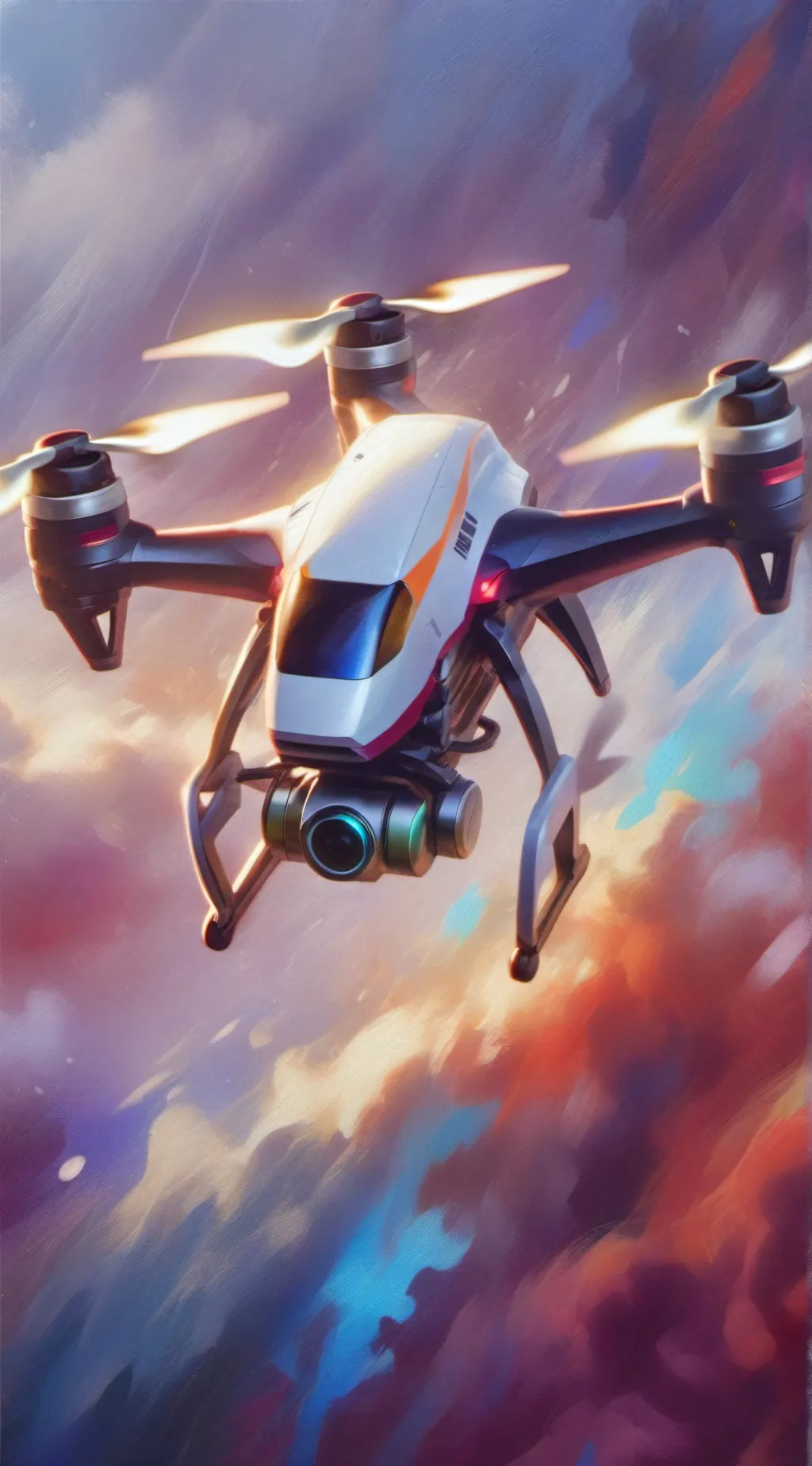 ai character: Murder drone  background