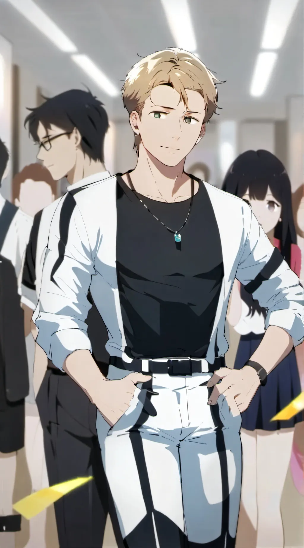 ai character: Zach background