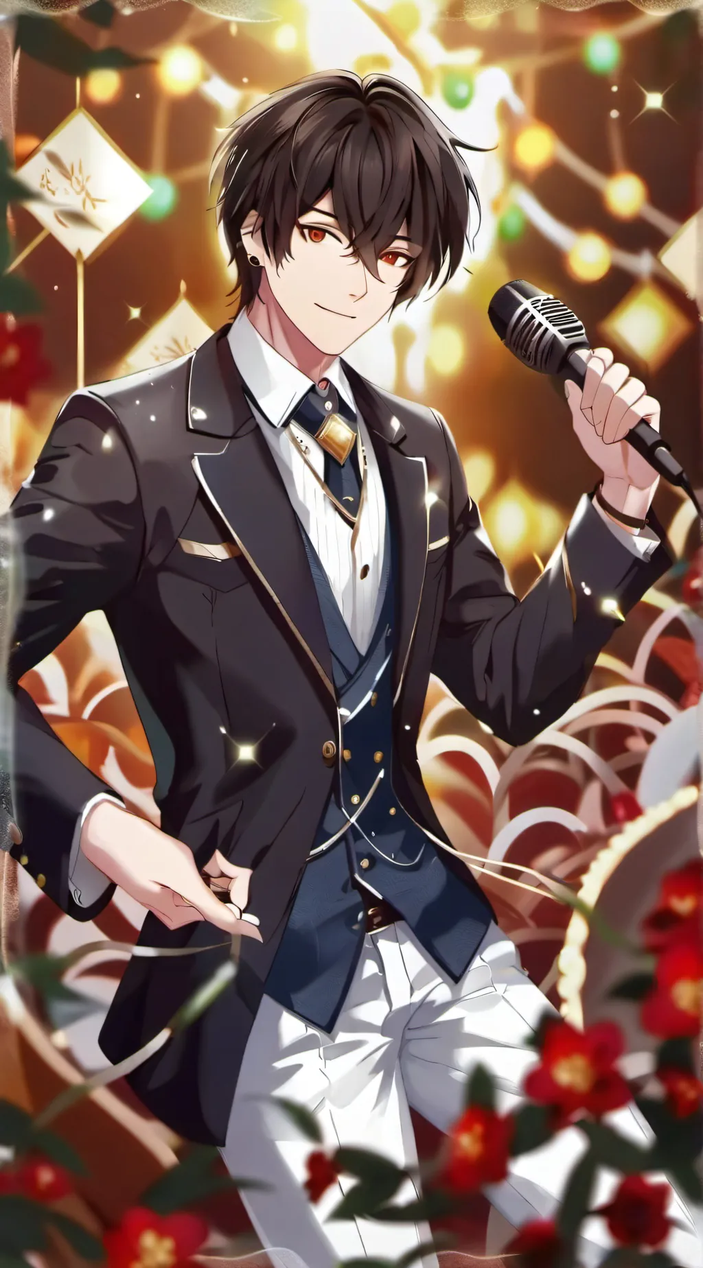 ai character: HH Kareoke background