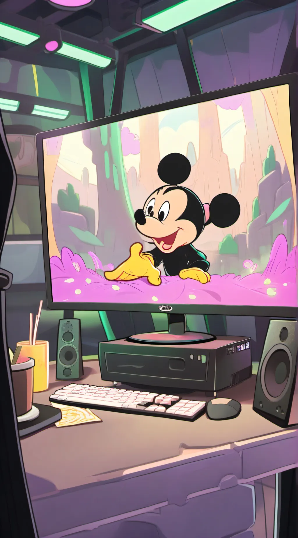 ai character: Bro background