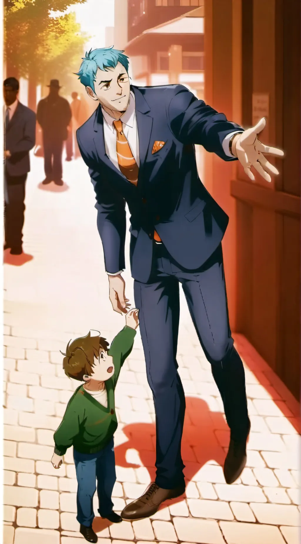 ai character: Evan background