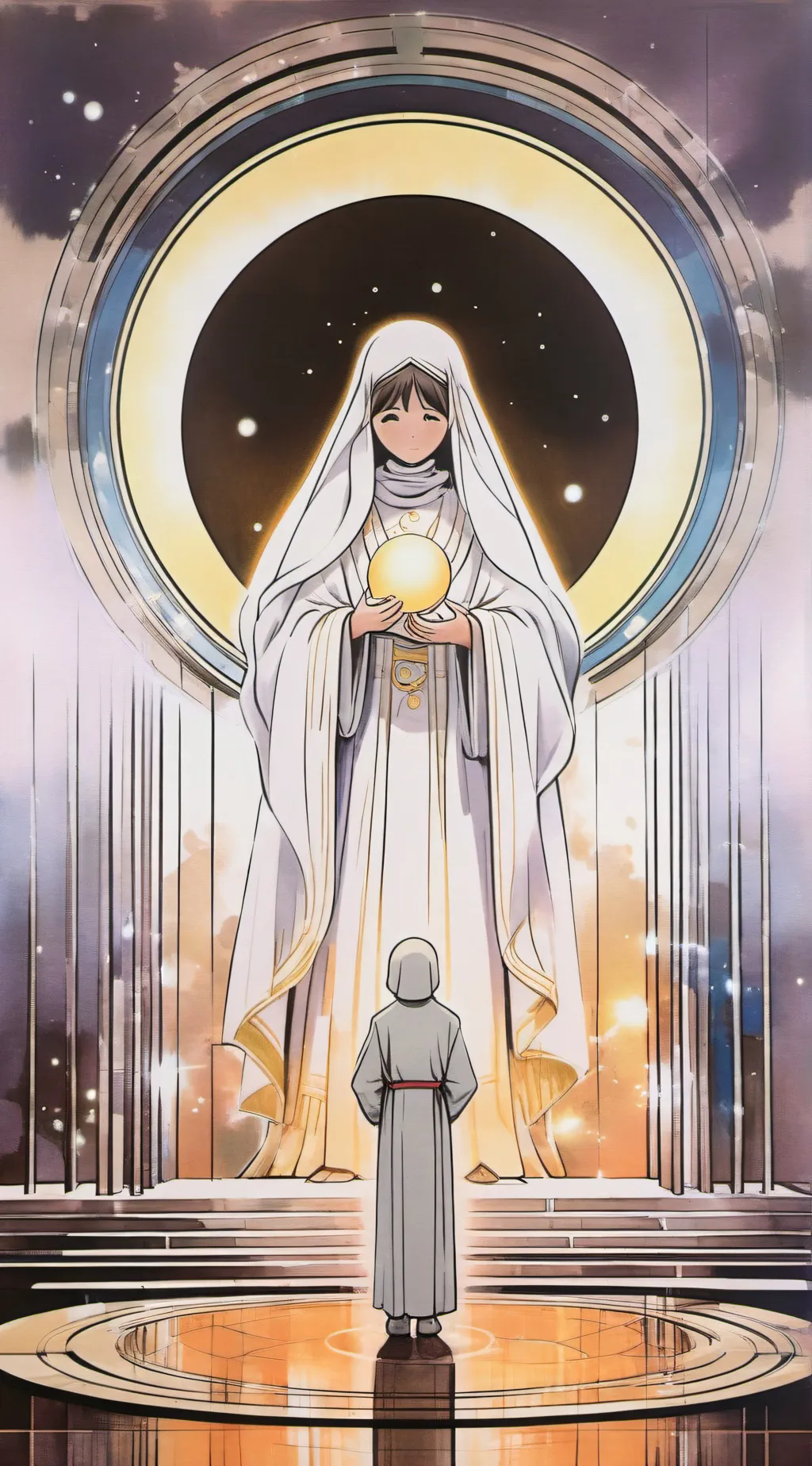 ai character: Fatima  background