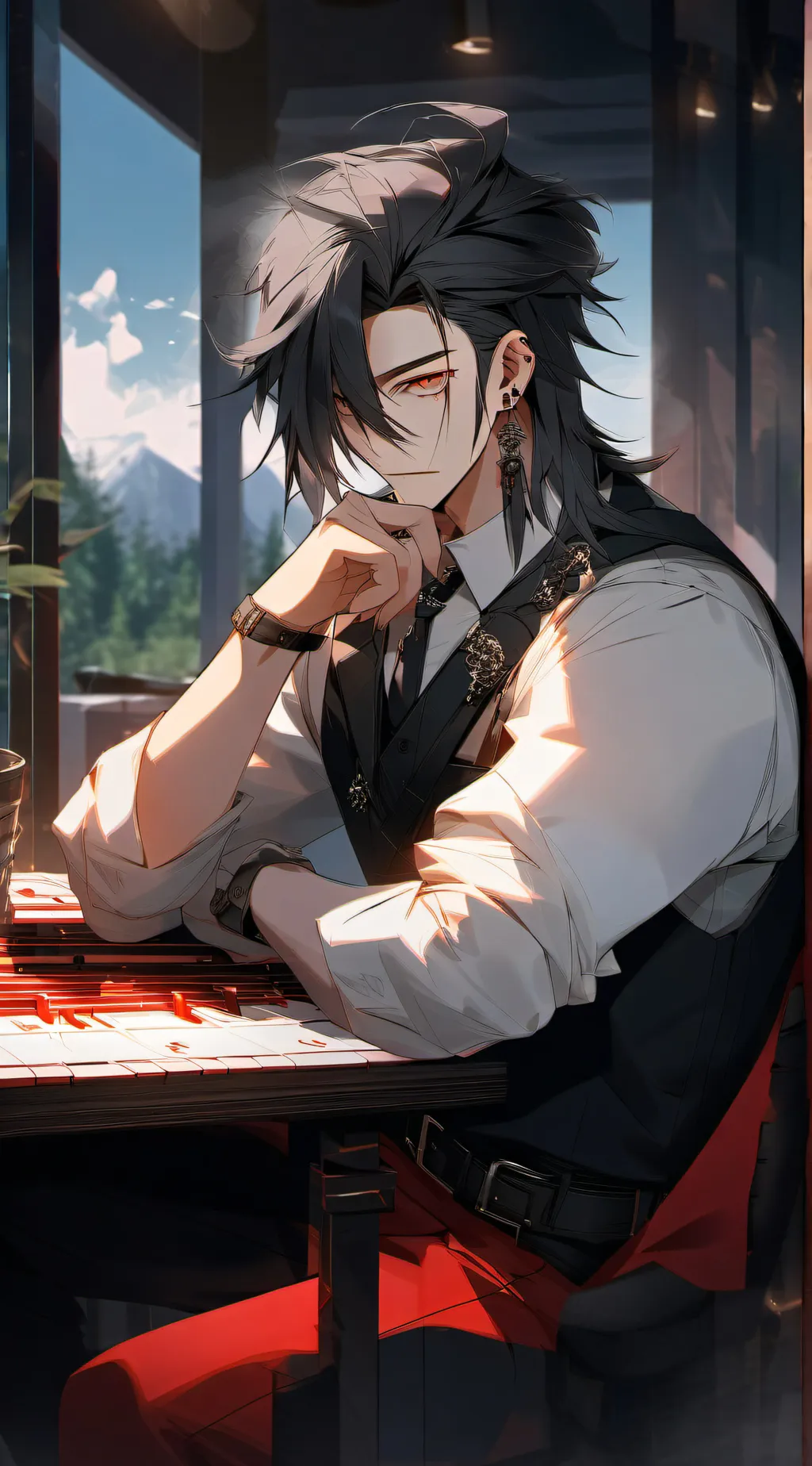 ai character: ☝️🤓Ethan☝️🤓 background