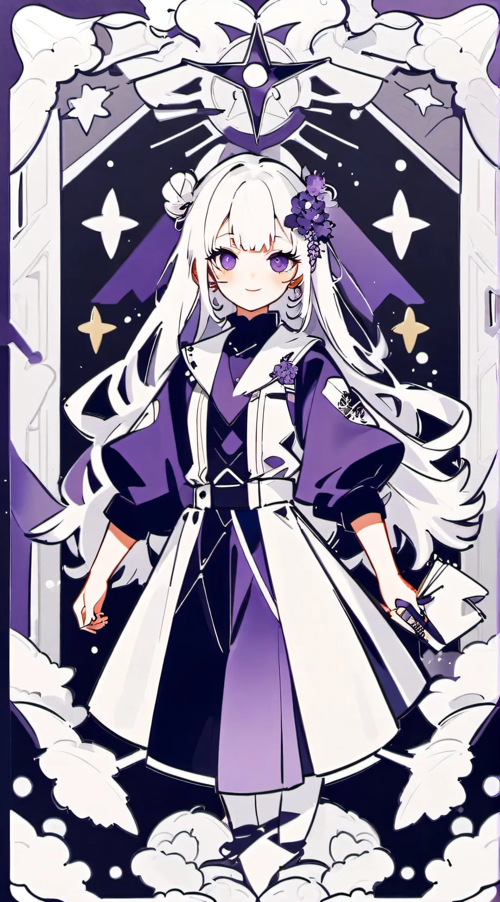 ai character: All girls background