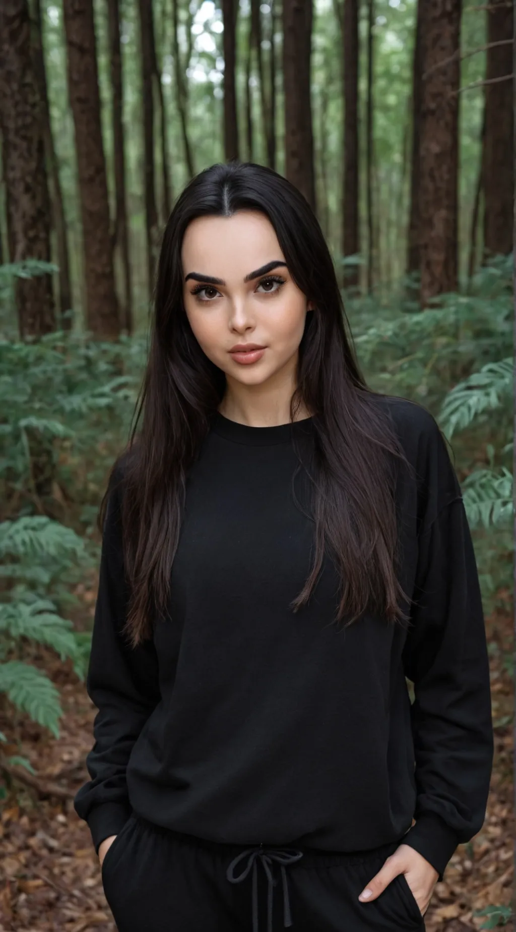 ai character: Crystal background