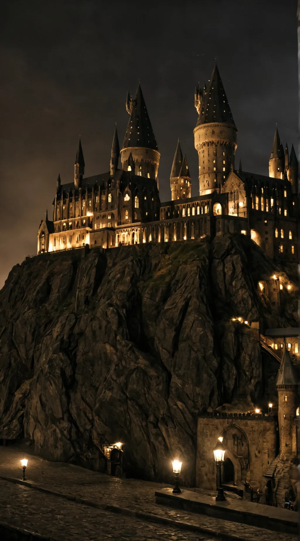 ai character: Hogwarts background