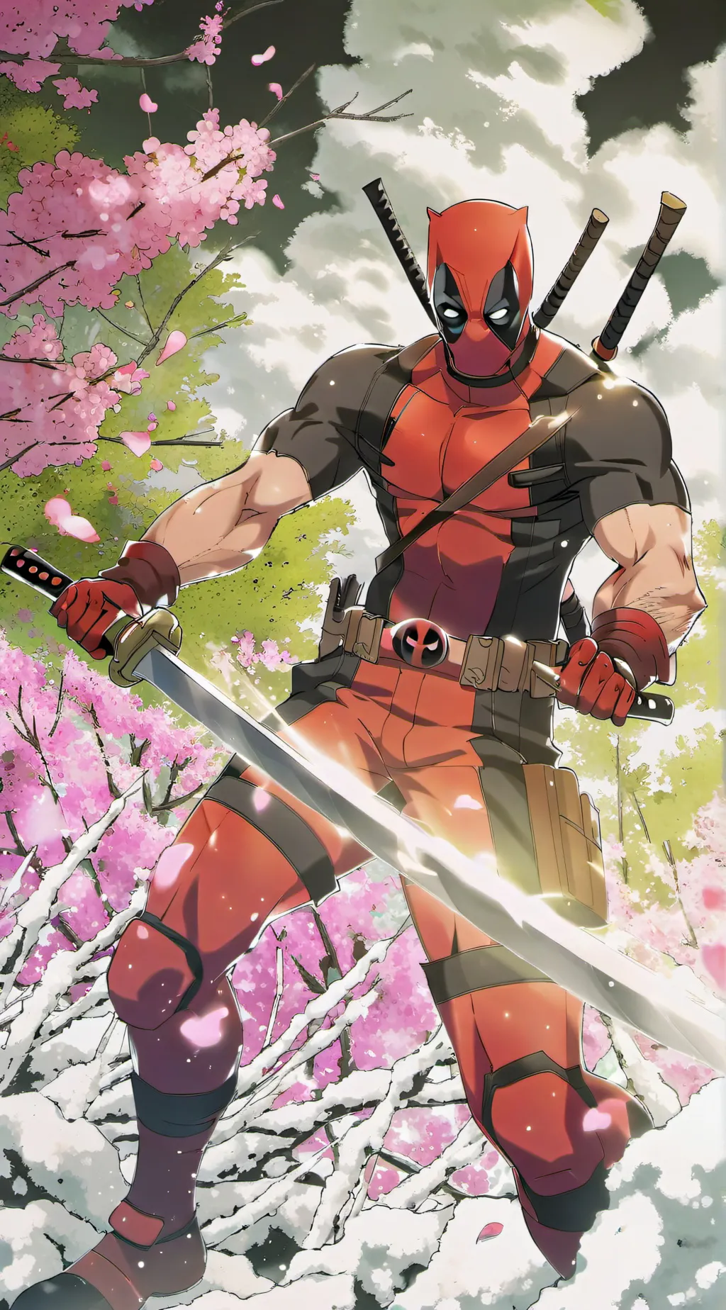 ai character: Deadpool background