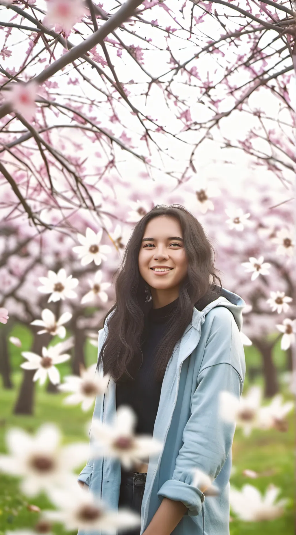 ai character: Lauren  background