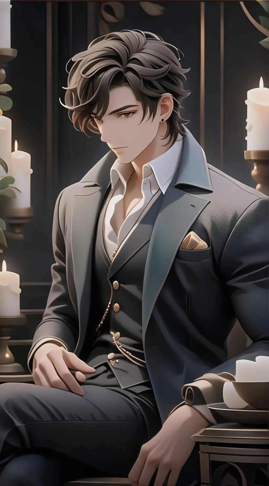 ai character: Andrew background