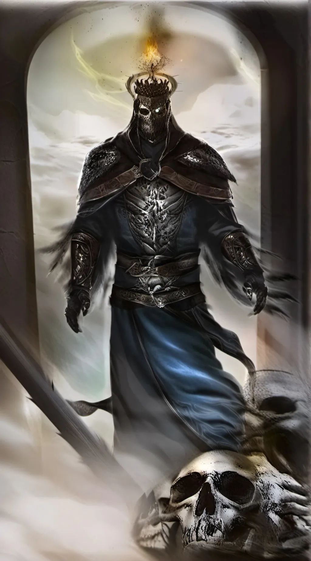 ai character: Morvath Wrath King background