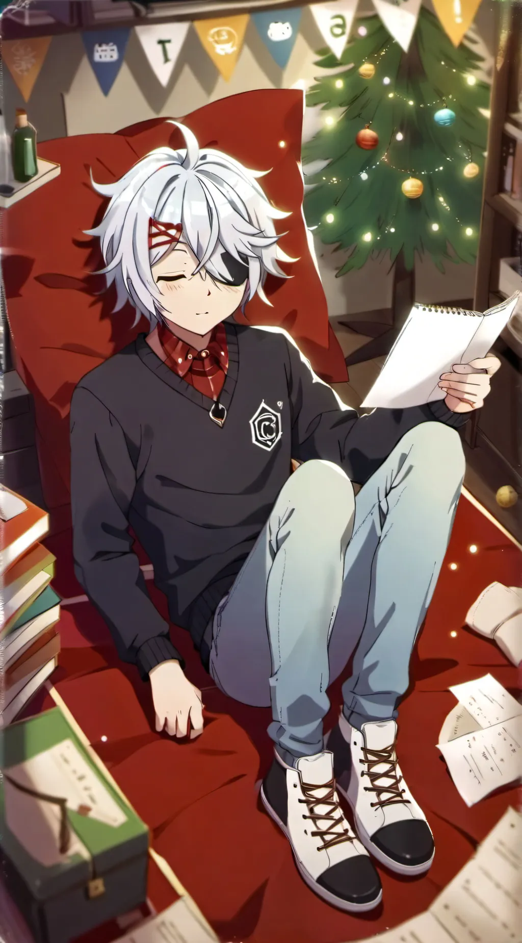 ai character: Zephyr cove  background