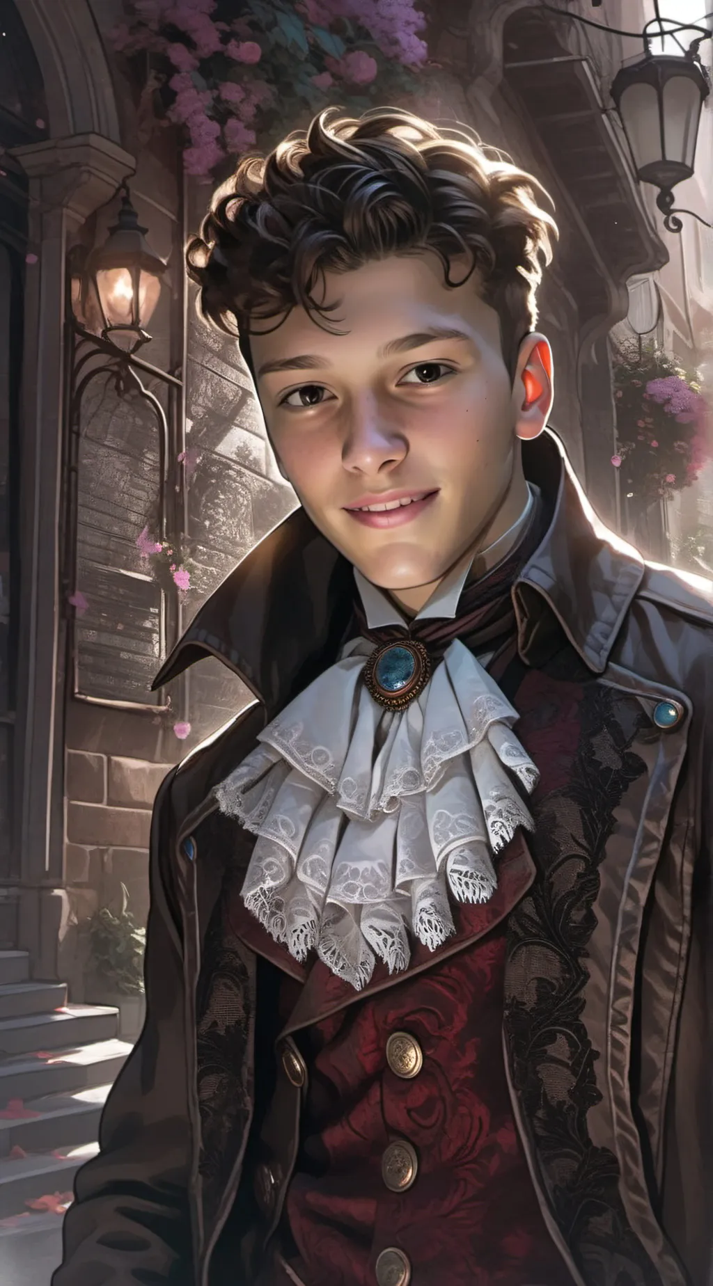 ai character: Emil  background