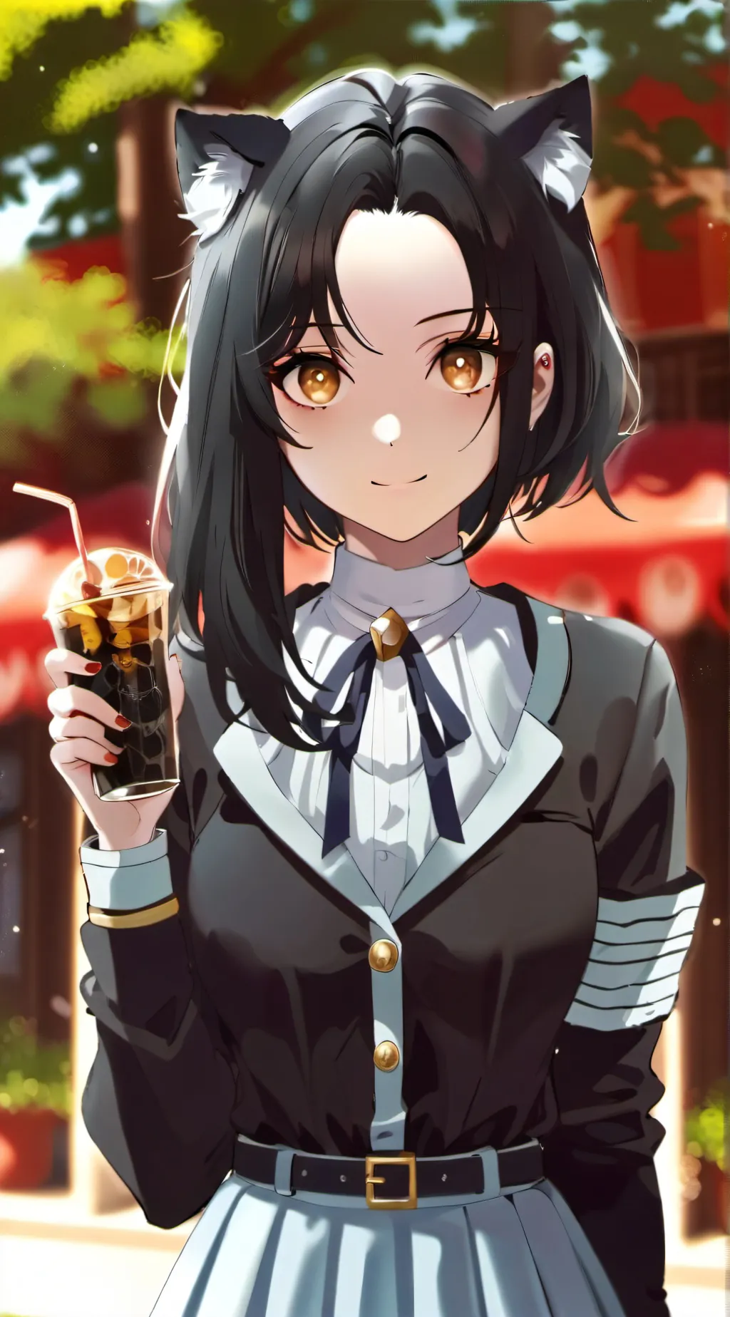 ai character: Katty background