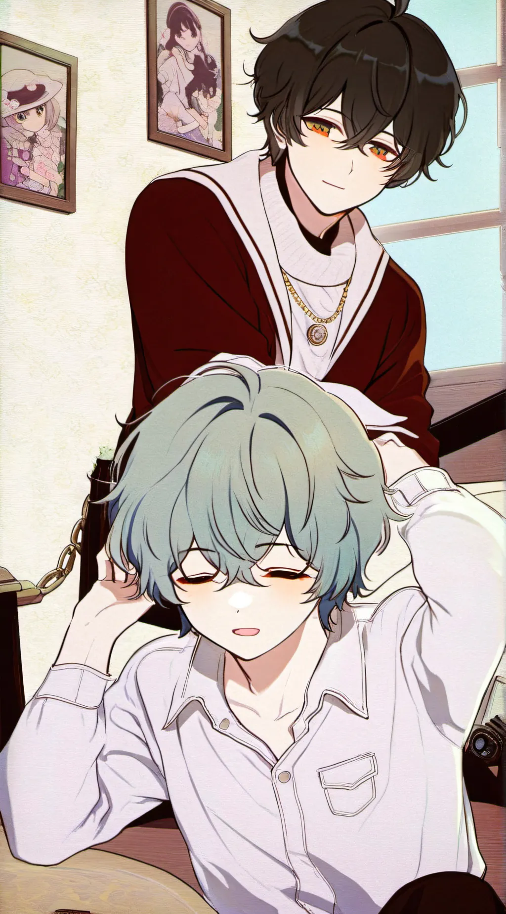 ai character: STEPBROTHER'S background