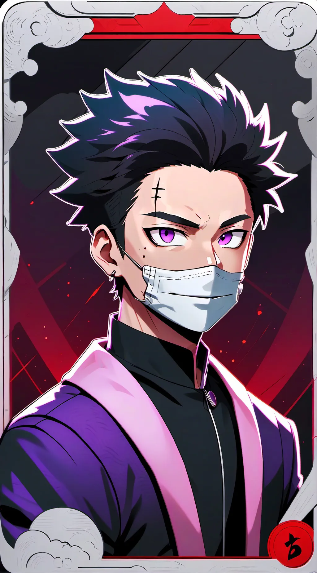 ai character: genya  background