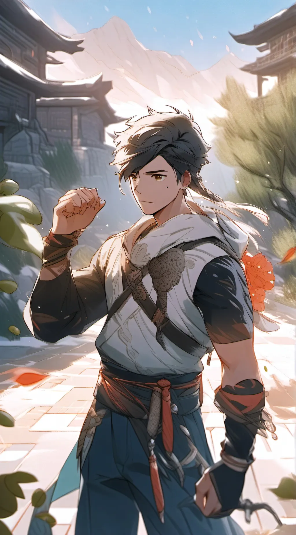 ai character: ken background