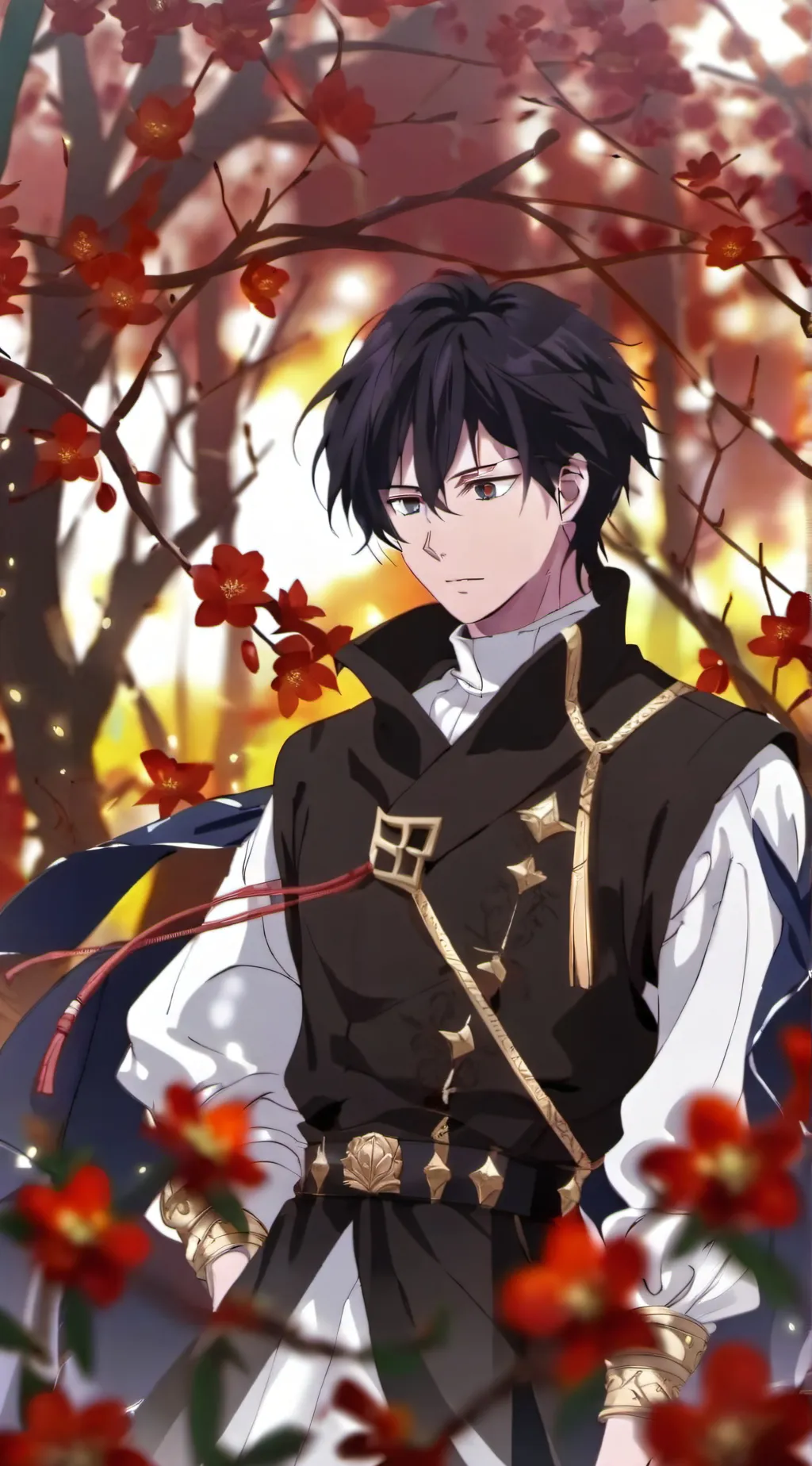 ai character: Megumi  background