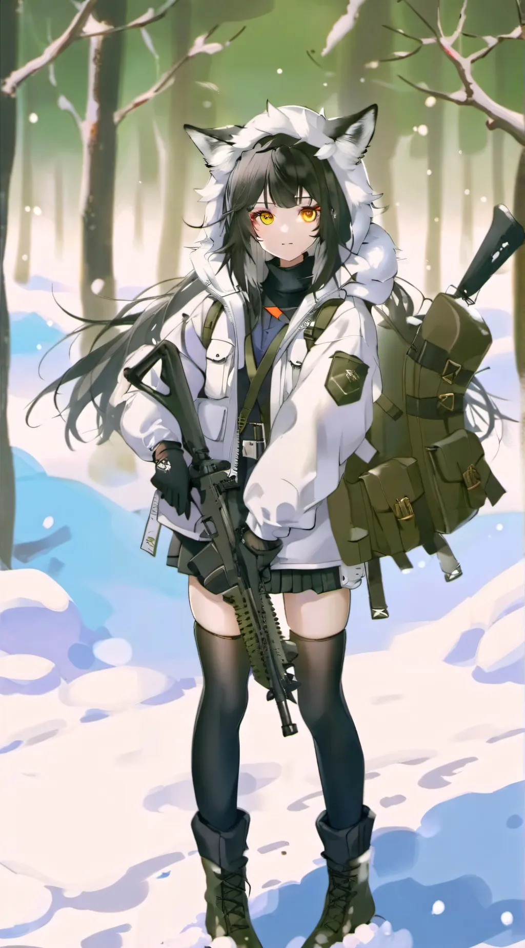 ai character: Aada  background