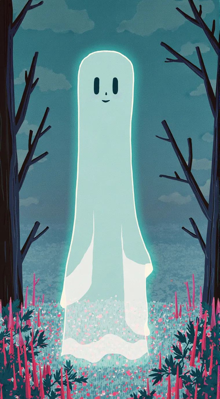 ai character: ITS SPOOKY MONTH background