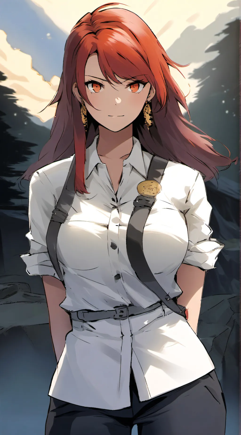 ai character: Makima background