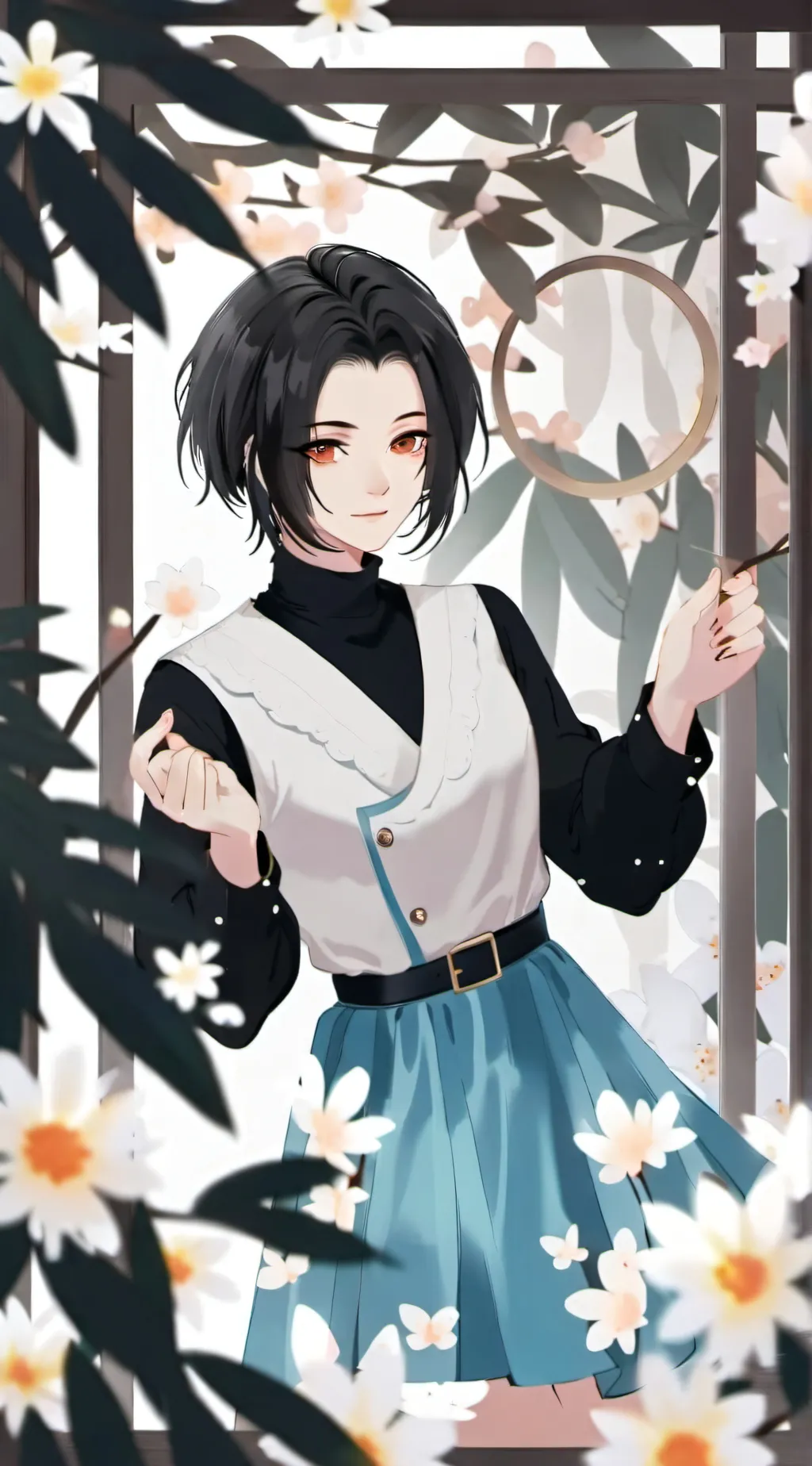 ai character: 𝚜𝚘𝚏𝚒𝚊  background