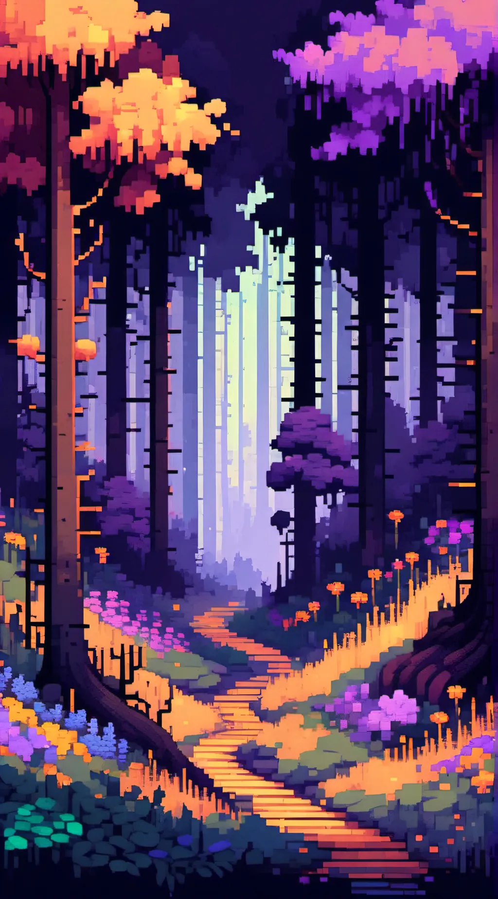 ai character: my little plants background