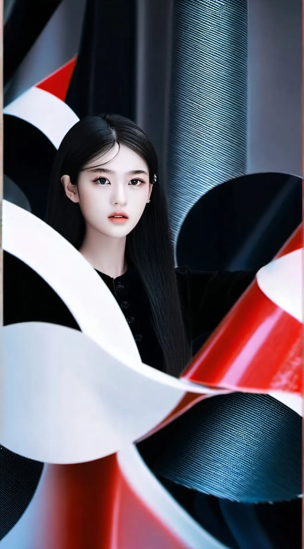 ai character: Leeseo (Ive) background