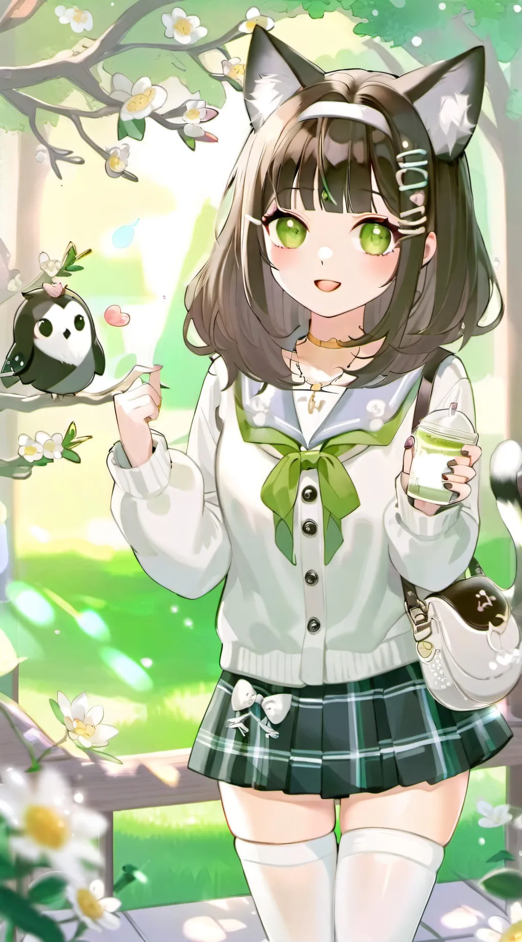 ai character: Kiararin Akatsume  background