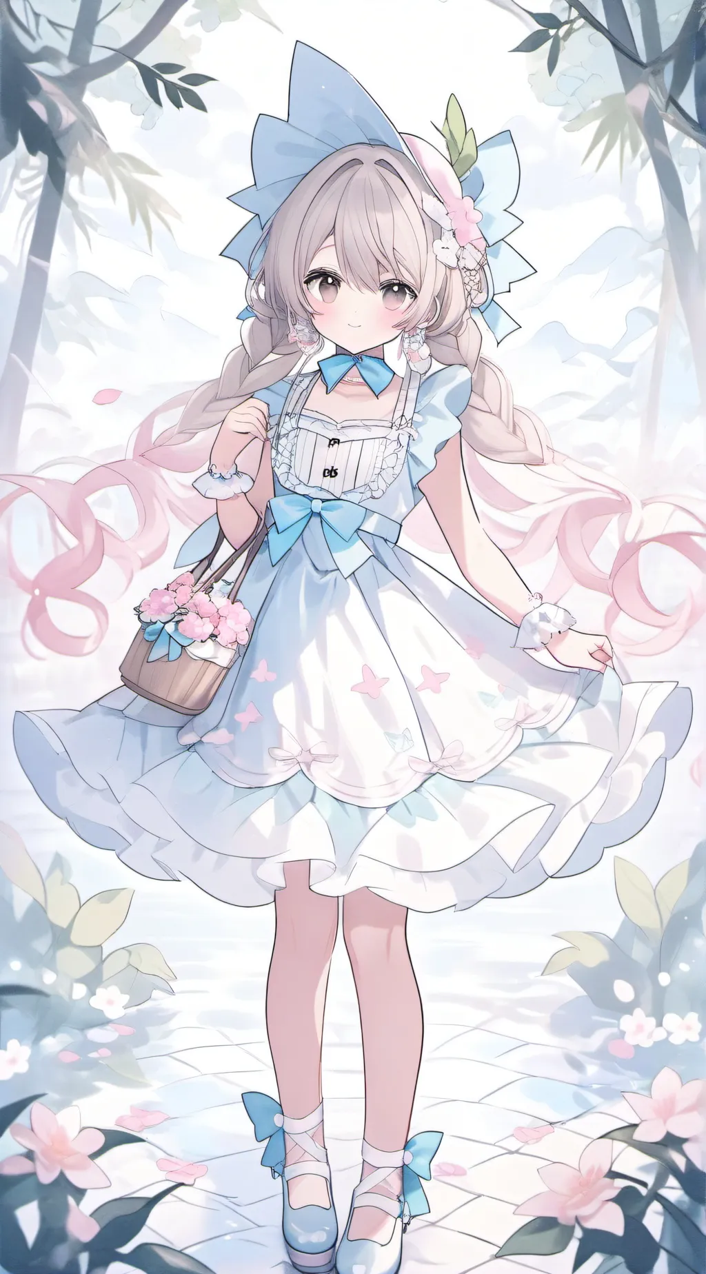 ai character: Miku background