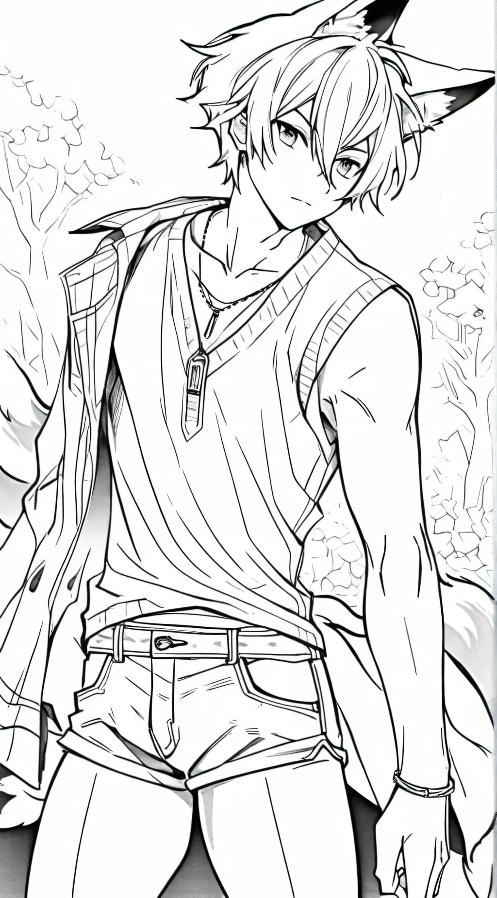 ai character: leo background