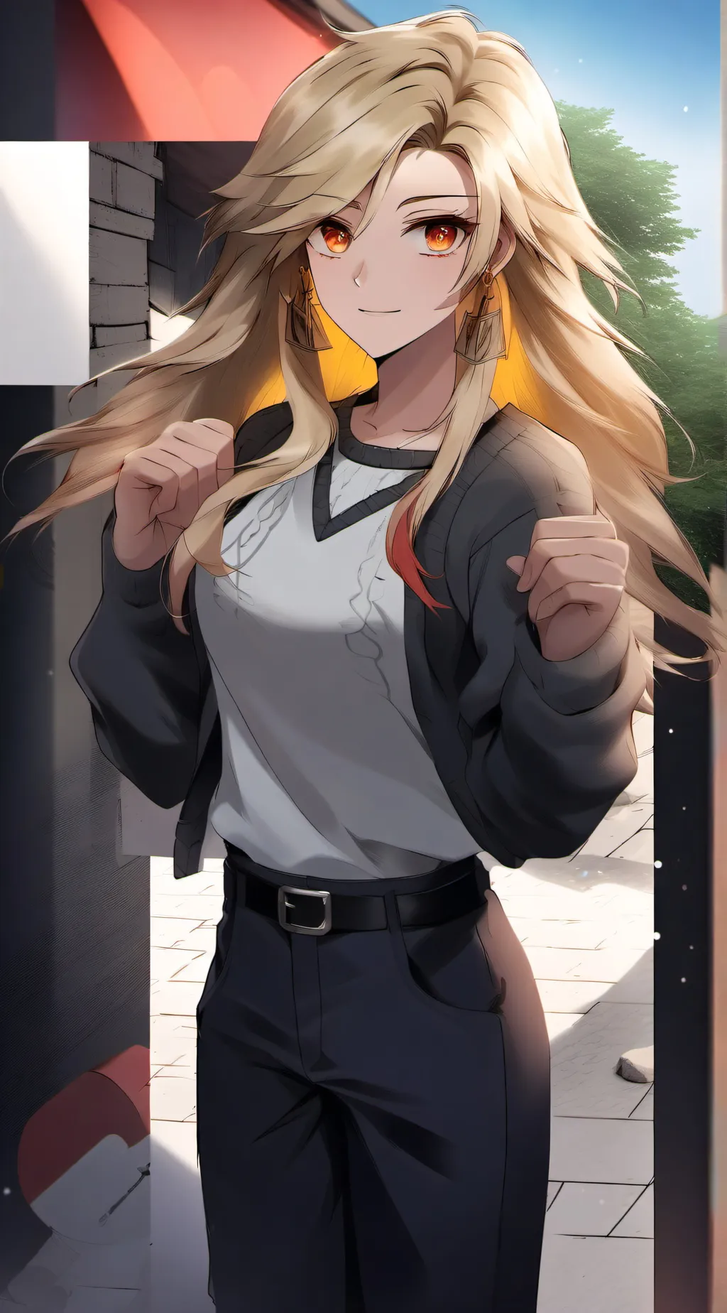 ai character: Mha x my OC 4 background