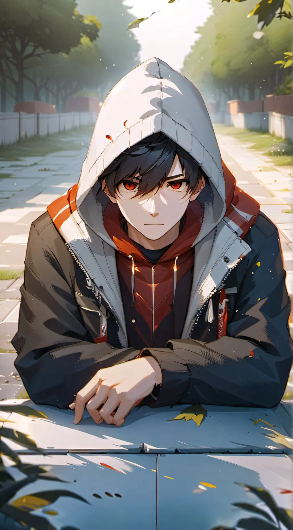 ai character: Michael  background