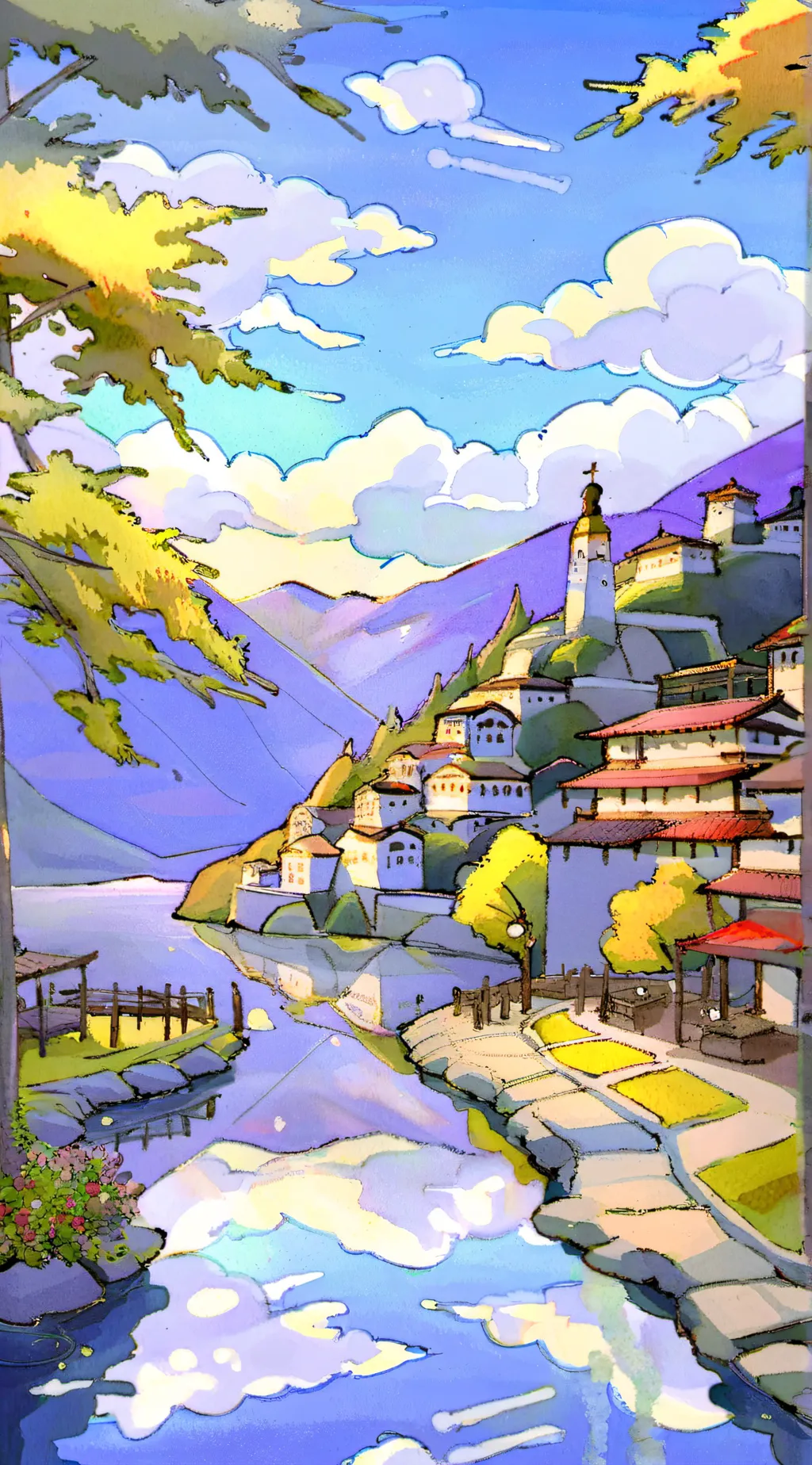 ai character: Crossover background