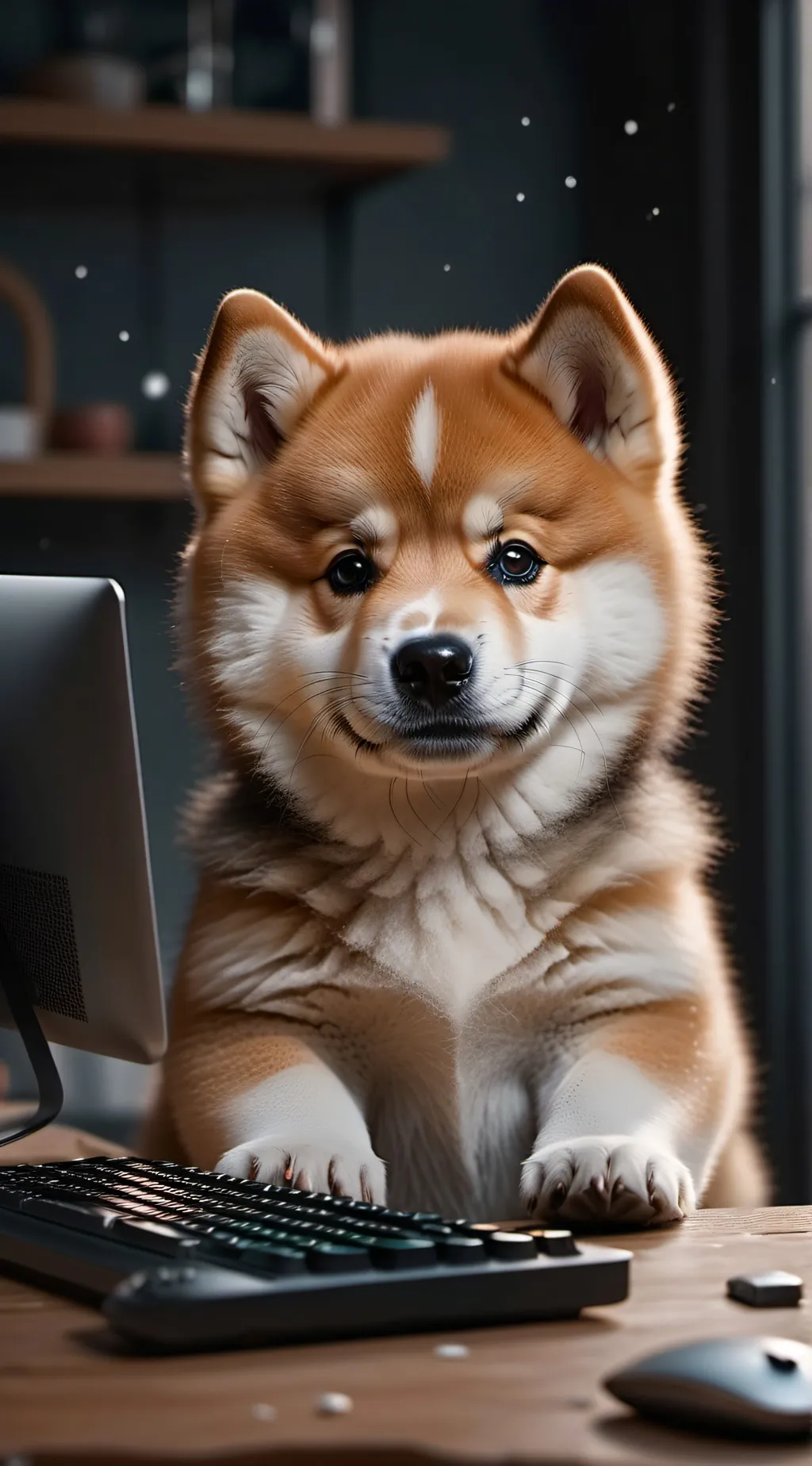 ai character: Byte background