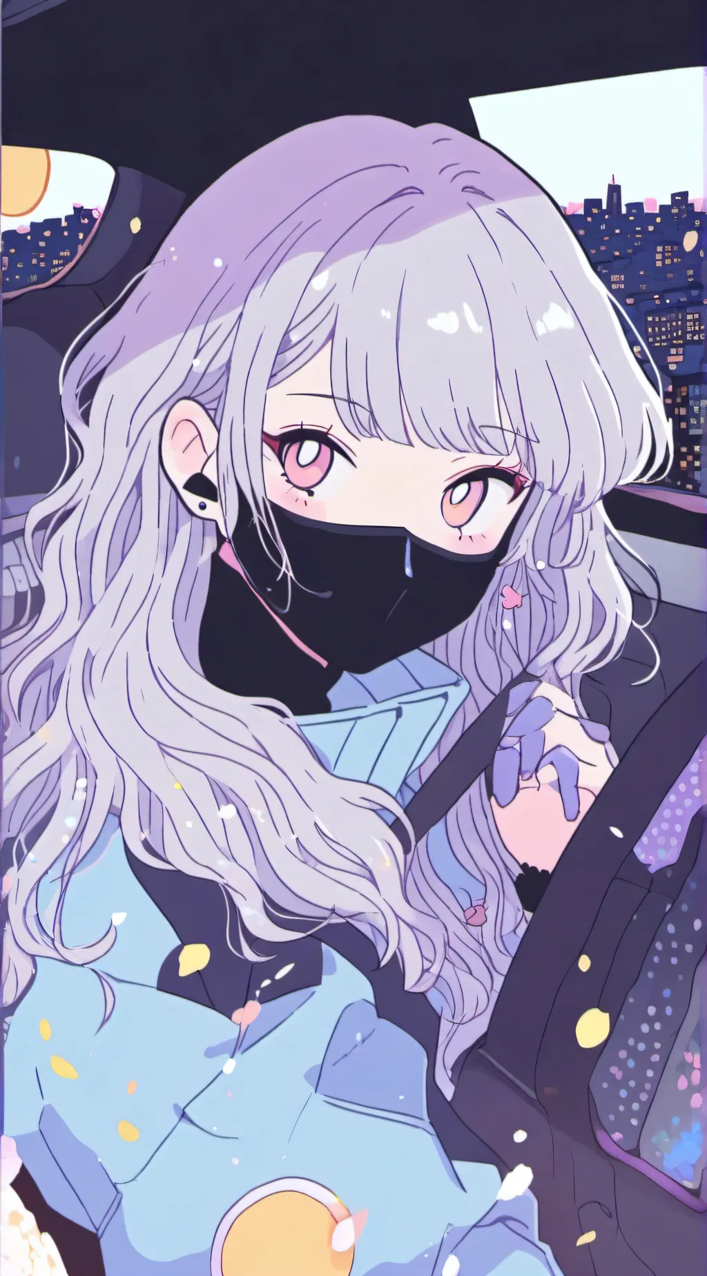 ai character: new gurl background